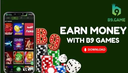 B9 game download in pakistan for android to play games and earn money.